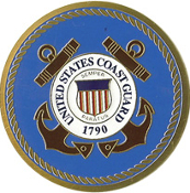 COAST GUARD Color Medallion