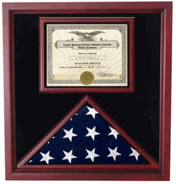 Flag and Document Case - Vertical Document