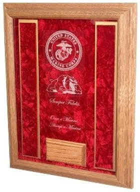 Etched Soldier Case - Awards Display Case
