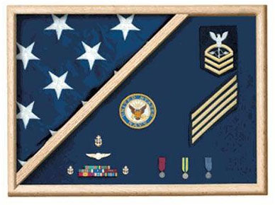 veteran flag display case